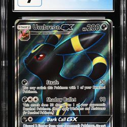 CGC 9 Umbreon GX 2017 Sun & Moon 142/149 Ultra Rare Holo Pokemon Full Art