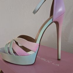 Multicolor Heels