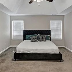 Velvet King Bed Frame 