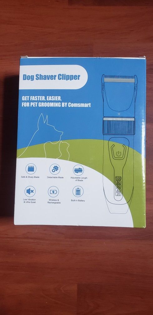 Silent Cordless Dog Hair Trimmer