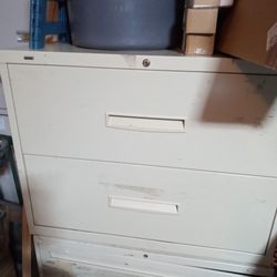 2  Draw Horizontall Hon File Cabinets