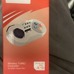 Rayvol Wireless Controller for SNES Classic Mini Edition Console, Super Nintendo NES Turbo Joystick Gamapad
