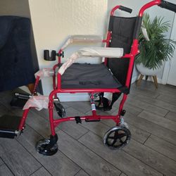 Medline Ultra Lightweight Transport Wheelchair