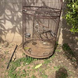 Large Metal Bird Cage