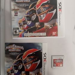 Nintendo 3ds Power Rangers Megaforce