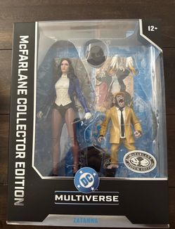 McFarlane DC Multiverse Collector Edition Zatanna Platinum Chase Action Figure