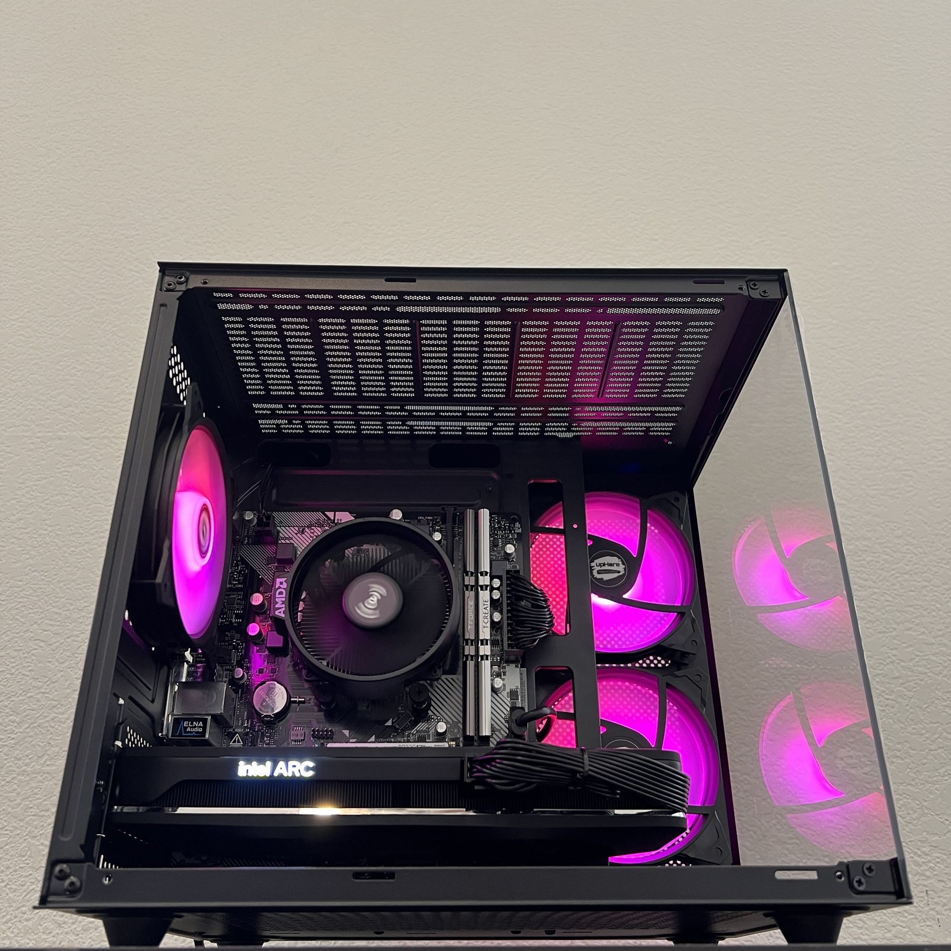 ULTRA FAST Custom Gaming PC Computer (Ryzen 5 5500, ARC A750 = RTX 3060, 16GB RAM, 1TB NVMe)