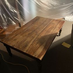 Solid Wood Coffee Table 