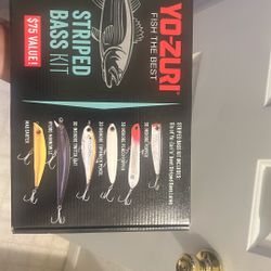 Yo-Zuri Stripped Bass Kit