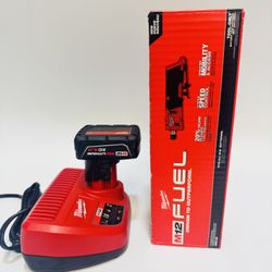 🚀 New Milwaukee Fuel 1/4 Straight Die Grinder  + M12 4.0 Battery + Charger