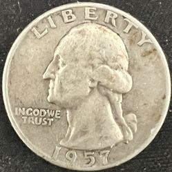 1957 Silver Quarter Coin  ***RARE***