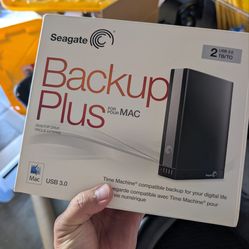 Seagate 2TB external hard drive