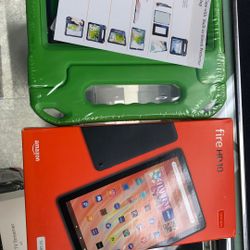 Amazon Fire HD 10 13th Gen 32 GB With Shockproof Case NIB (70501249)