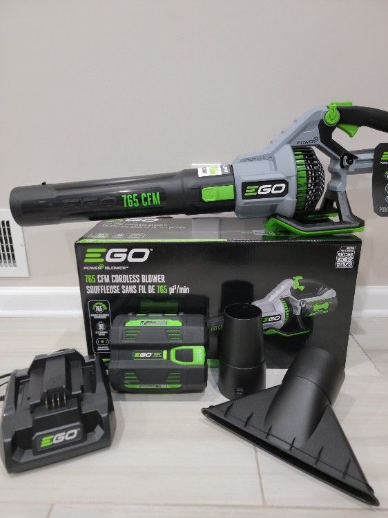 The 765 CFM EGO POWER- 200 MPH . Battery Handheld Leaf Blower 5 Ah (Battery and Charger Included)
|
Model #LB7654