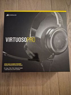 CORSAIR - VIRTUOSO PRO Open Back Wired Gaming Headset for PC, Mac, PS5, PS4, Xbox, Switch