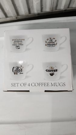 4 pc coffee mug
