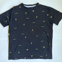 Mens Denim & Flower Ricky Singh  Classic Comfy Tee Shirt Size Small