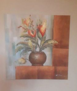 Large canvas print, measures 36 inches by 36 inches