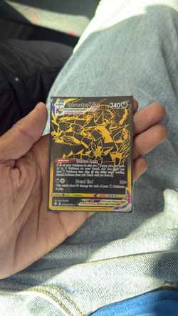 Eternatus VMAX Pokemon Card Gold Secret Rare