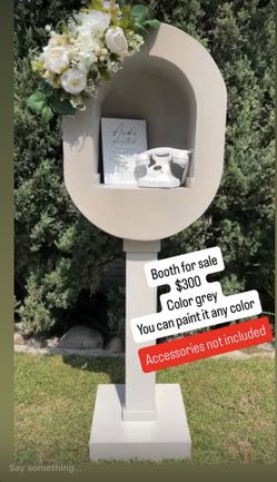 Phone Booth, Audio Phone, Leave A Message, Telephone Booth, Audio Guestbook Booth
