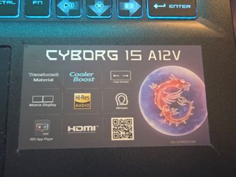 MSI Cyborg 15 A12V
