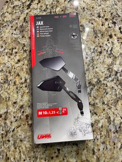 Jax from Lampa motorcycle side mirrors