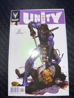 Unity #4 second series Matt Kindt