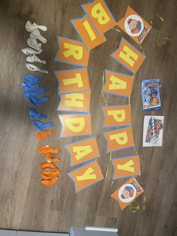Blippi Birthday Decor