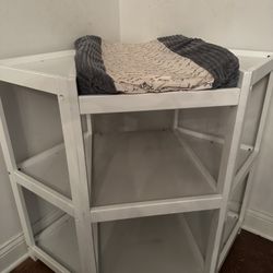 Corner Baby Changing Table