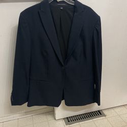 Woman Navy Dress Jacket 