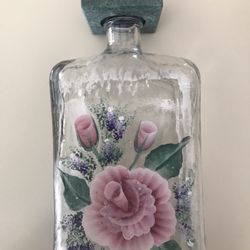 Hand Painted Bottle 