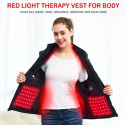 BRAND NEW Red Light Therapy Vest - Large