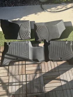 WeatherTech Black Floor Mats Full Set