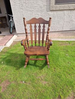 Wooden Rocker