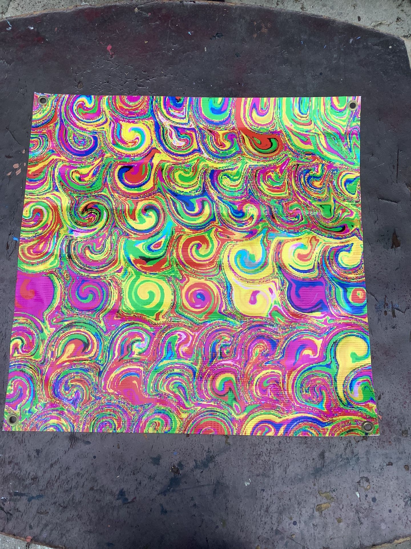 Weather Proof Banner Print Of Digital Art