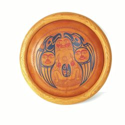 Shaaman And Eagles Traditional Design - Crafted By Steven C Evan’s - 1987