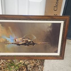 Spitfire Airplane Duplicate Painting 