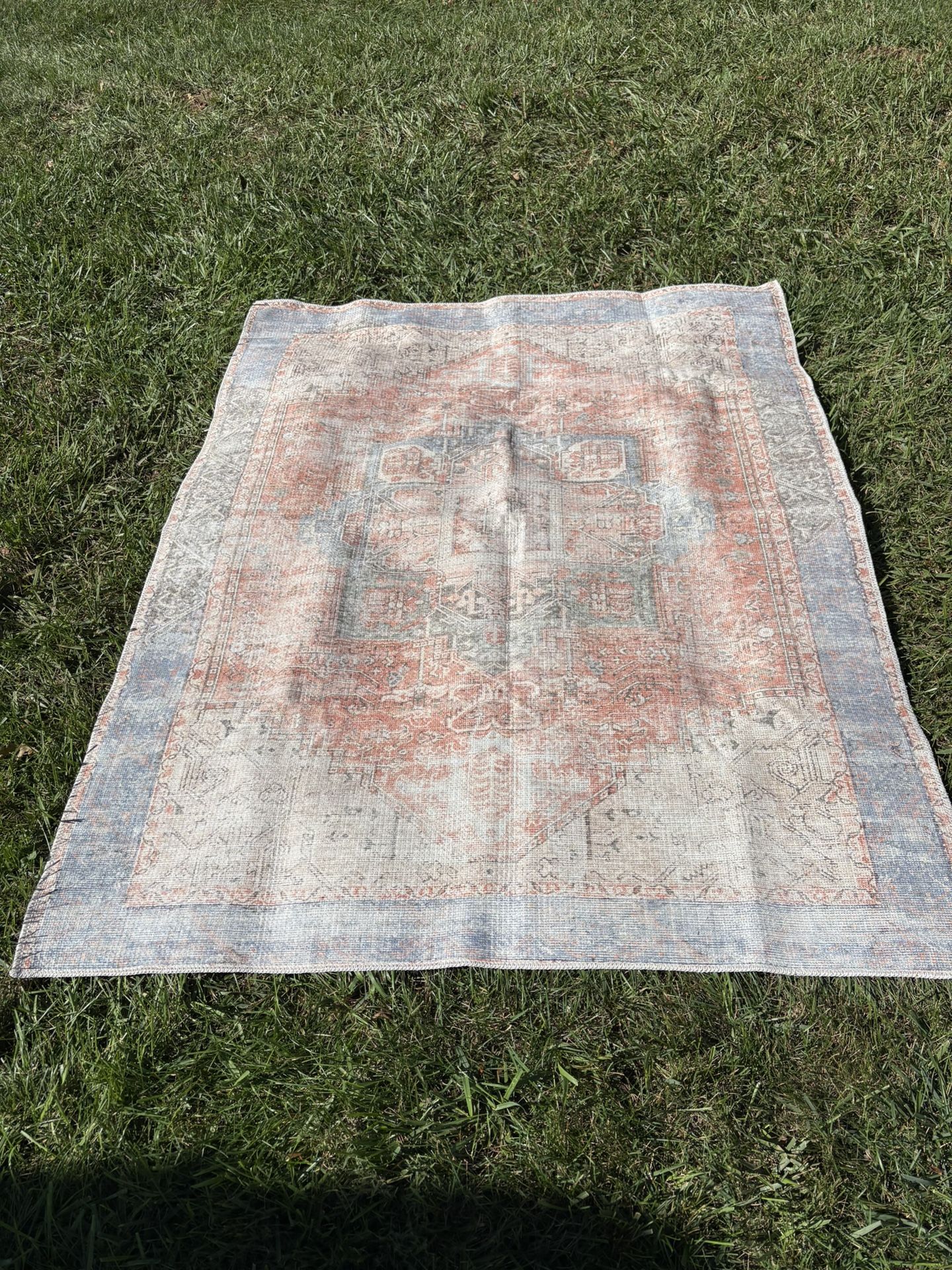 Outdoor Distressed Rug