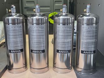 New Ansul tanks, bottles