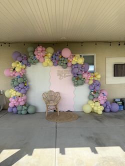 Balloon backdrop