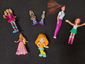 Assorted Mini Doll Figure Lot - Barbie, Bratz, and More