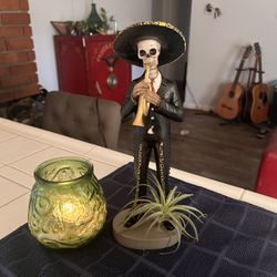Day Of the Dead Inspired Air Plant Decoration 