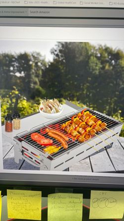 Portable Charcoal Grill