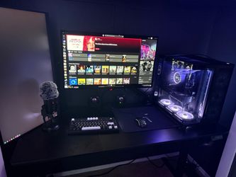 gaming/work setup