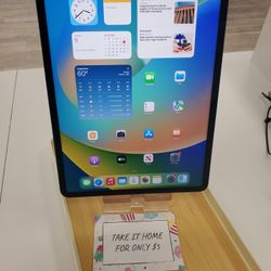 🎓 Student Favorite – Apple iPad Pro 12.9 inch 5th Gen Tablet Starting at $479 or Just $1 Down with Full Warranty