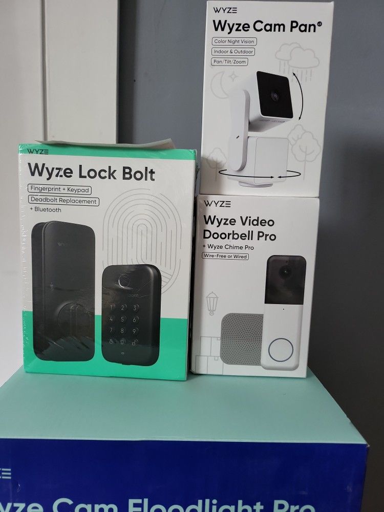 Wyze Camera ,lock And Door Bell Camera