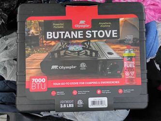 Olympia Portable Butane Stove 7000 BTU