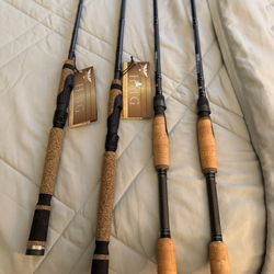 New Dobyns Sierra and Fenwick HMG Spinning Rods, Shimano Stradic Reel