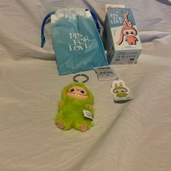 Pop mart Genuine labubu Keychain