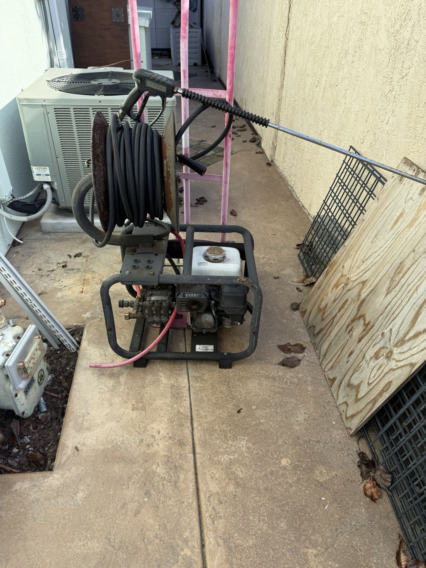 Pressure Washer With Hose And Reel